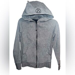 Lululemon Scuba Zip Up Hoodie Light Gray / Size 4